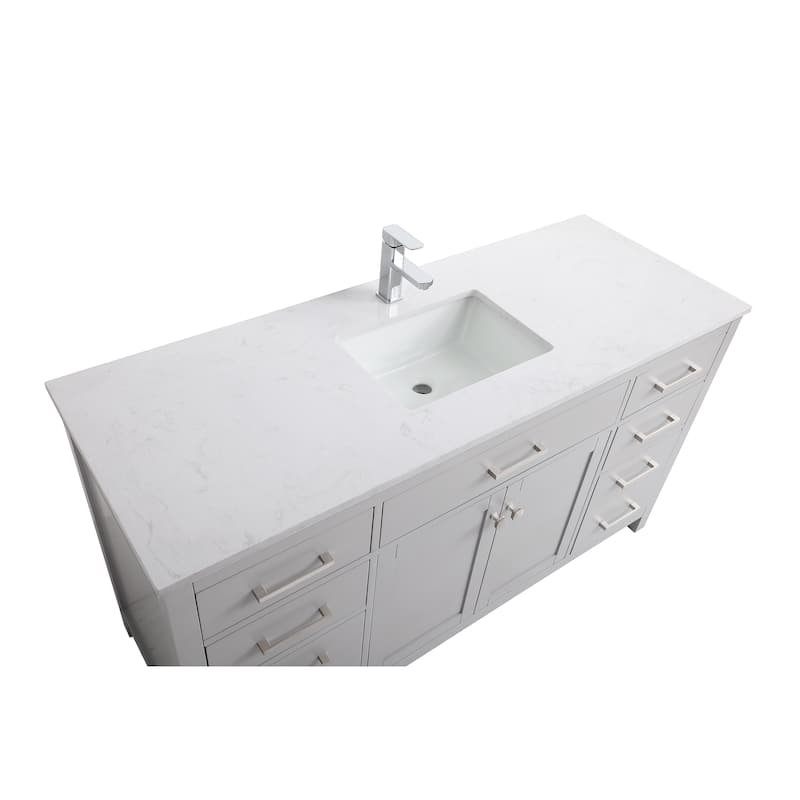 Prestige 42 - 60 Inch Single Bathroom Vanity