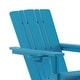 preview thumbnail 39 of 42, Commercial All-Weather Rocking Adirondack Chair with Swiveling Cupholder
