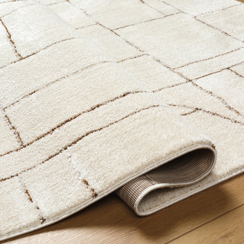 Livabliss Freud Modern Abstract Lines Area Rug