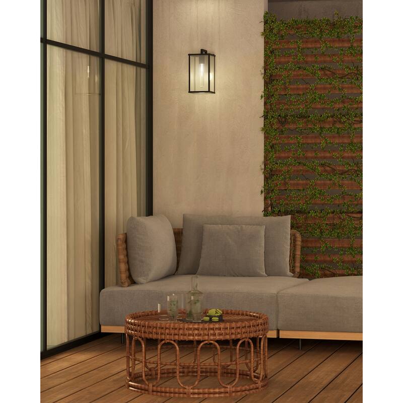 Alora Lighting EW652505CL Brentwood 12" Tall Outdoor Wall Sconce with