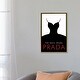 preview thumbnail 10 of 10, iCanvas "The Devil Wears Prada Minimalist Poster" by Popate Framed