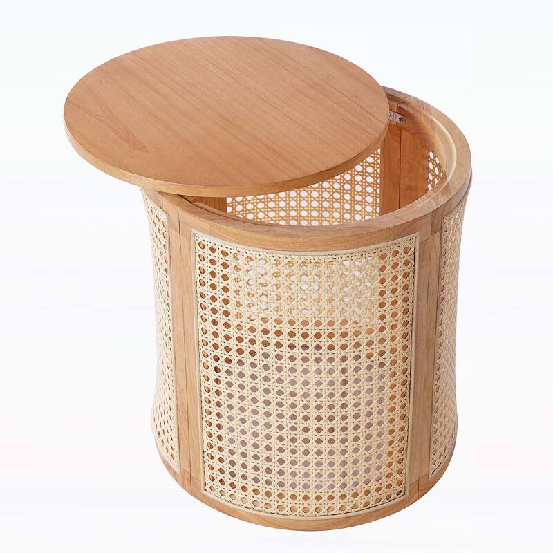 Charming Wood Side Table with Versatile Design