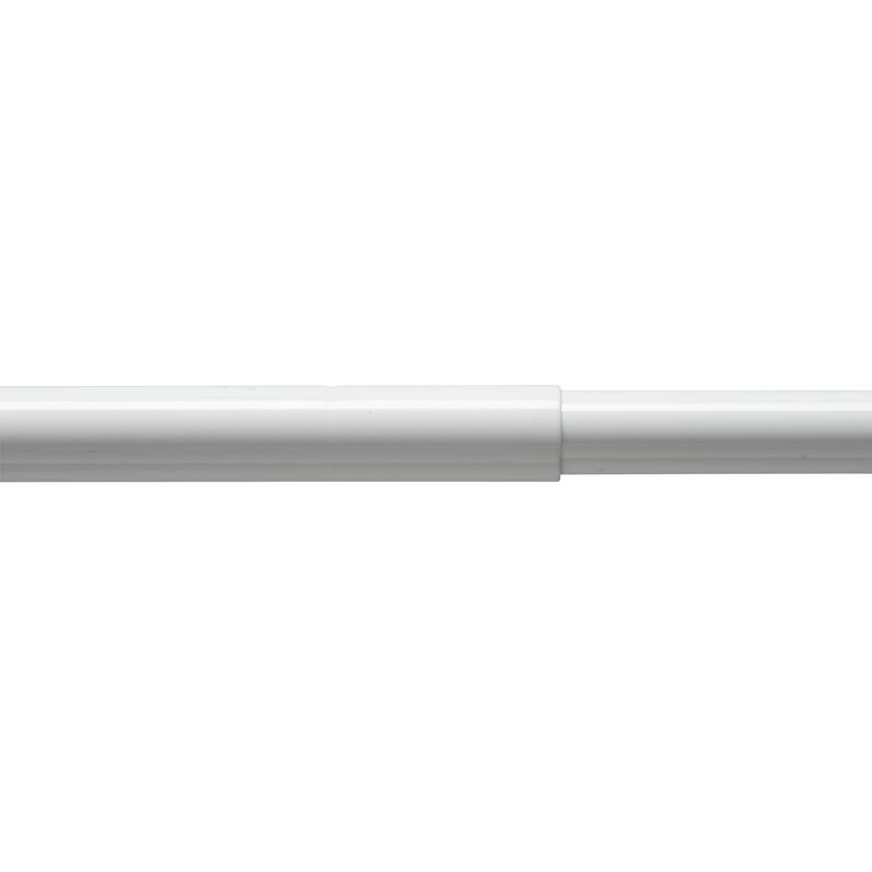 Croydex Self Supporting Telescopic Rod 8'6in in White. - White