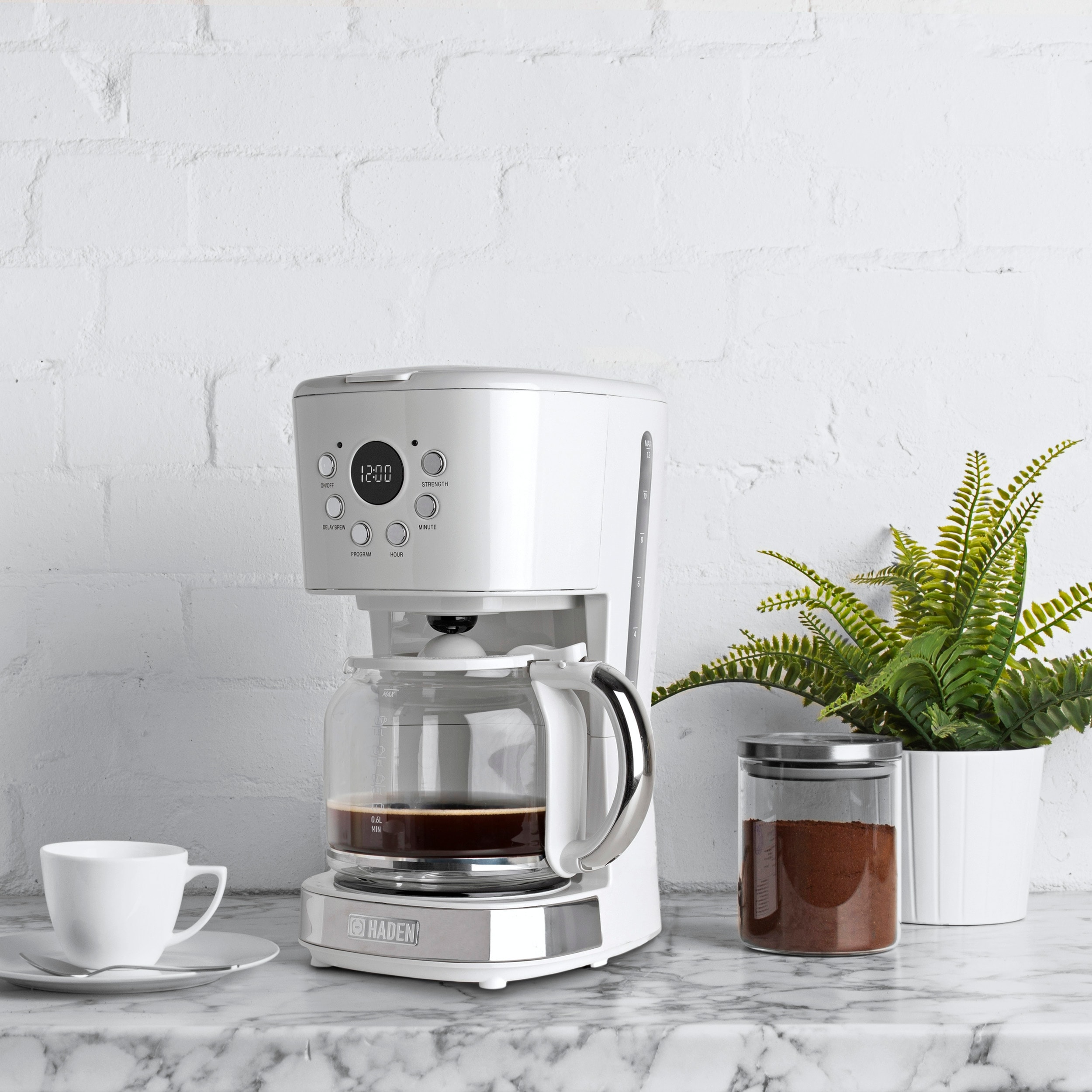Haden Heritage 12-Cup Programmable Coffee Maker