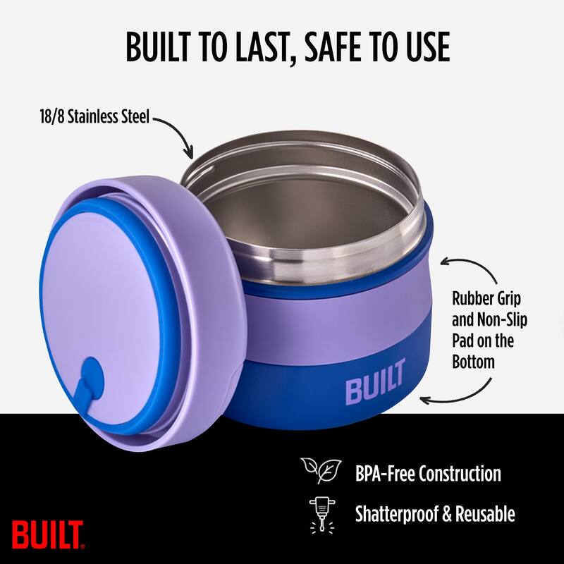 Built 12 oz Wide Mouth Food Jar - 12 oz