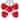 20-Count Red LED Mini Hearts Valentine's Day Lights - 4.75ft  White Wire - 4.75'