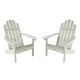 preview thumbnail 1 of 2, Set of 2 Highwood Classic Westport Adirondack Chairs Eucalyptus