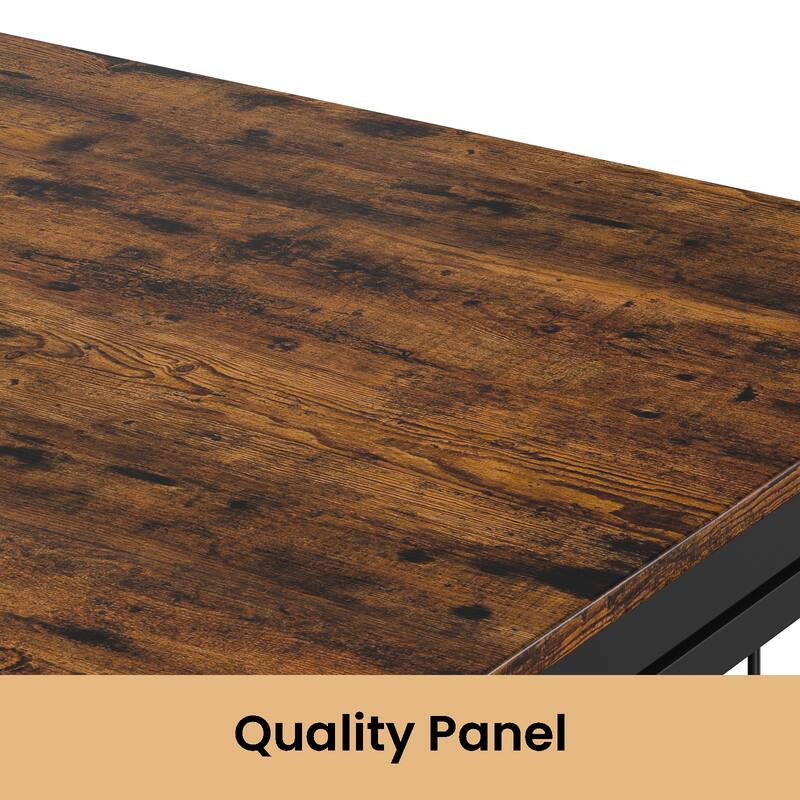 GDF Studio - HearthPaw Modern Furniture Dog Crate with Triple Door Access