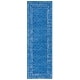 preview thumbnail 82 of 91, SAFAVIEH Adirondack Royce Distressed Rug 2'6" x 8' Runner - Light Blue/Dark Blue - Runner