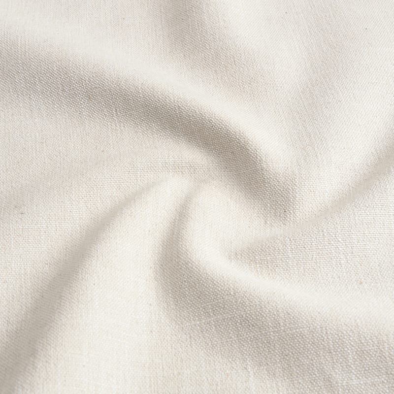 Queen Size Bed Frame with Linen Upholstered Headboard and Solid Wood Legs