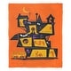 preview thumbnail 1 of 3, Warner Brothers Scooby-Doo Haunted House Silk Touch Throw Blanket