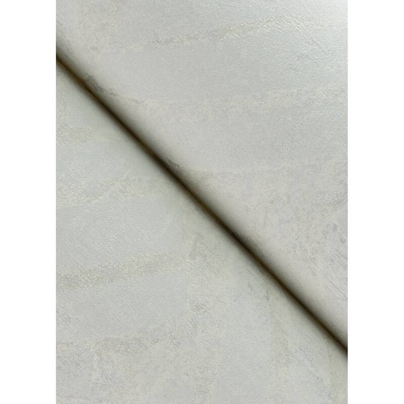 A-Street Prints Amesemi Off White Distressed Herringbone Wallpaper