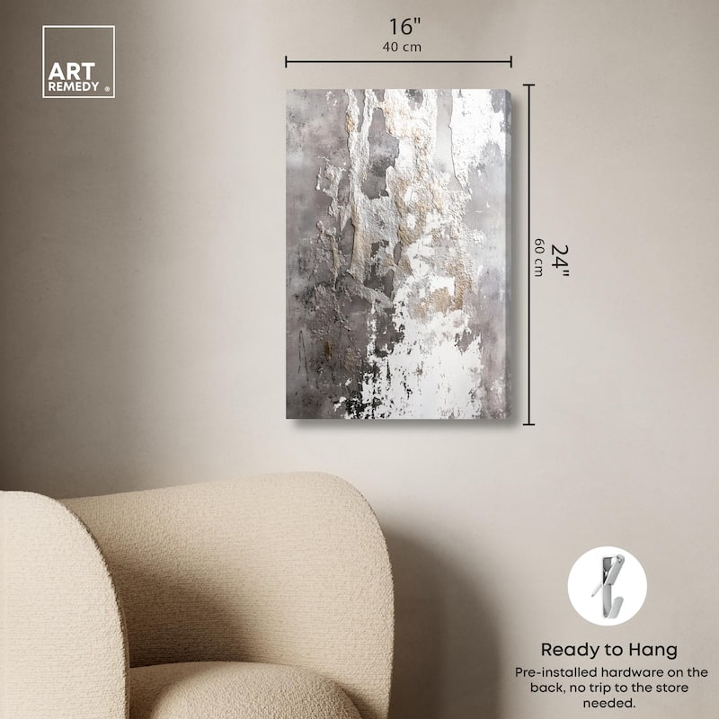 Rusted Echo II Canvas by Art Remedy, Gallery Wrapped