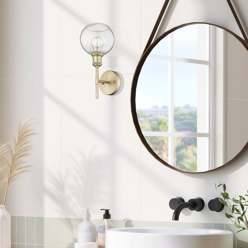 Axel Damp-Rated 1-Light Wall Sconce