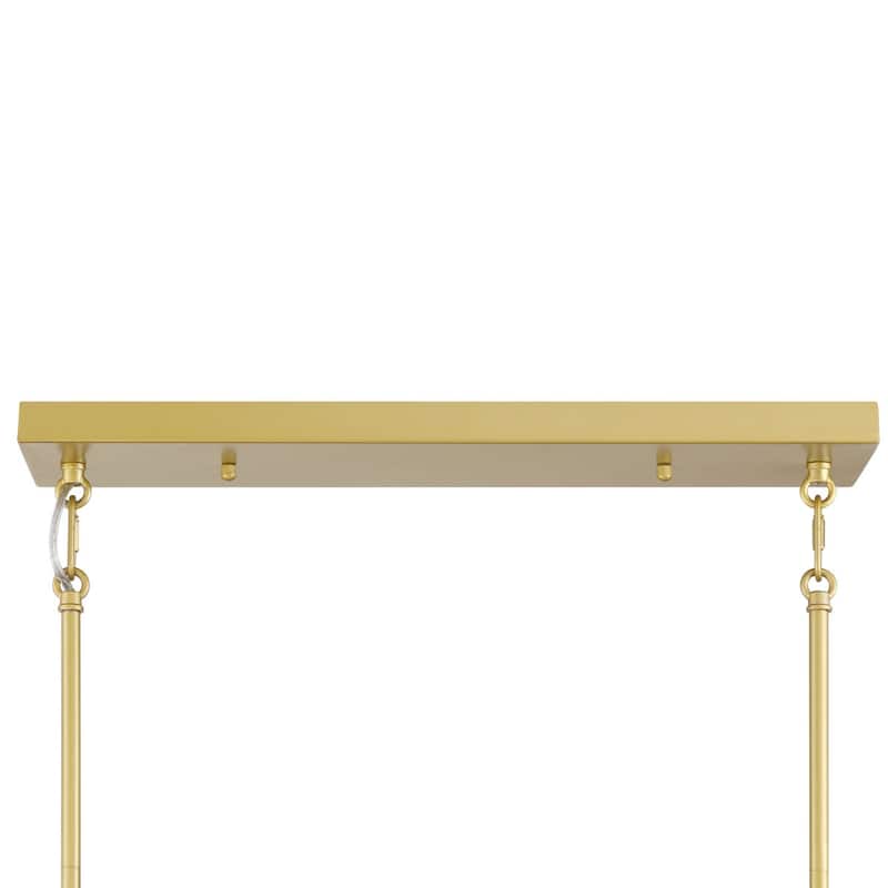 Acroma 8 - Light Steel & Glass Dimmable Chandelier