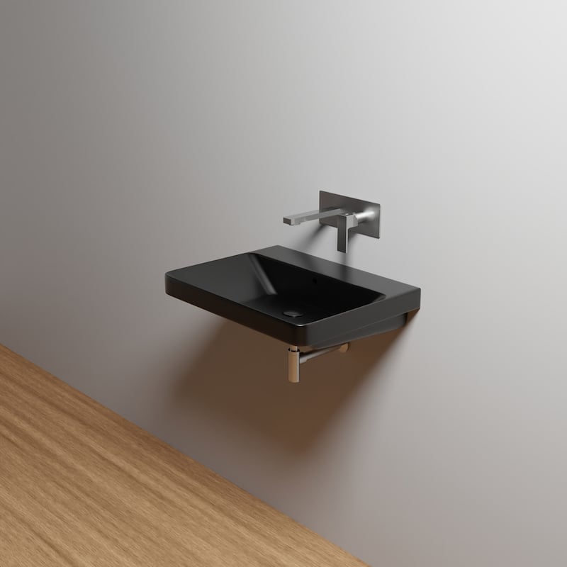 WS Bath Collections Luxury 60.00 Luxury 23-13/16" Rectangular Ceramic