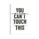 preview thumbnail 1 of 2, iCanvas "You Can't Touch This II" by Balazs Solti 3-Piece Canvas Wall Art Set