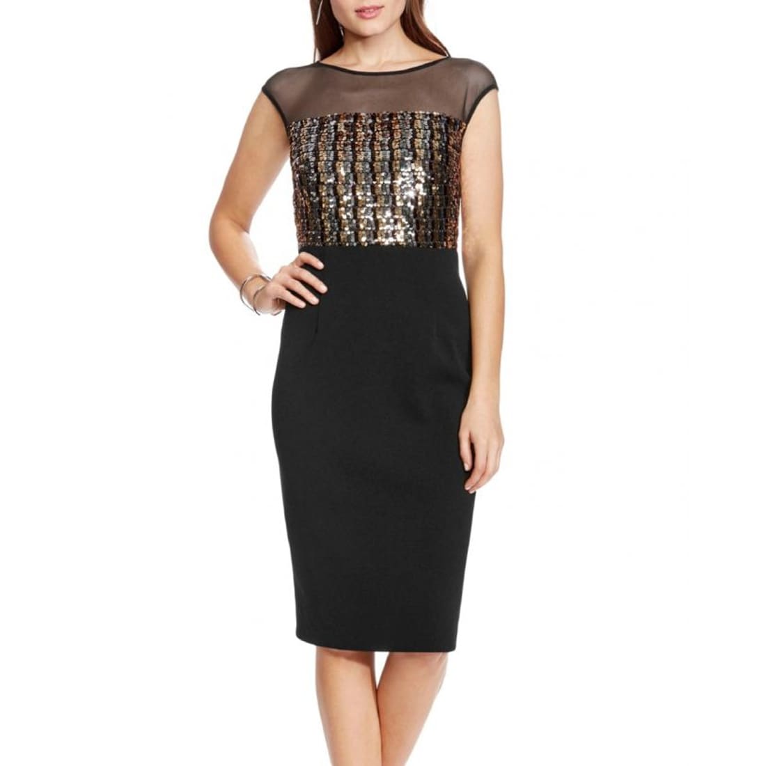vince camuto sequin dress