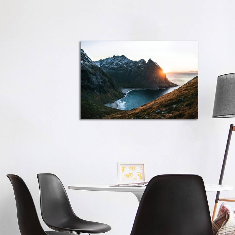 iCanvas "Hidden Beach" by Fabian Fortmann Canvas Print - 26x40x1.5