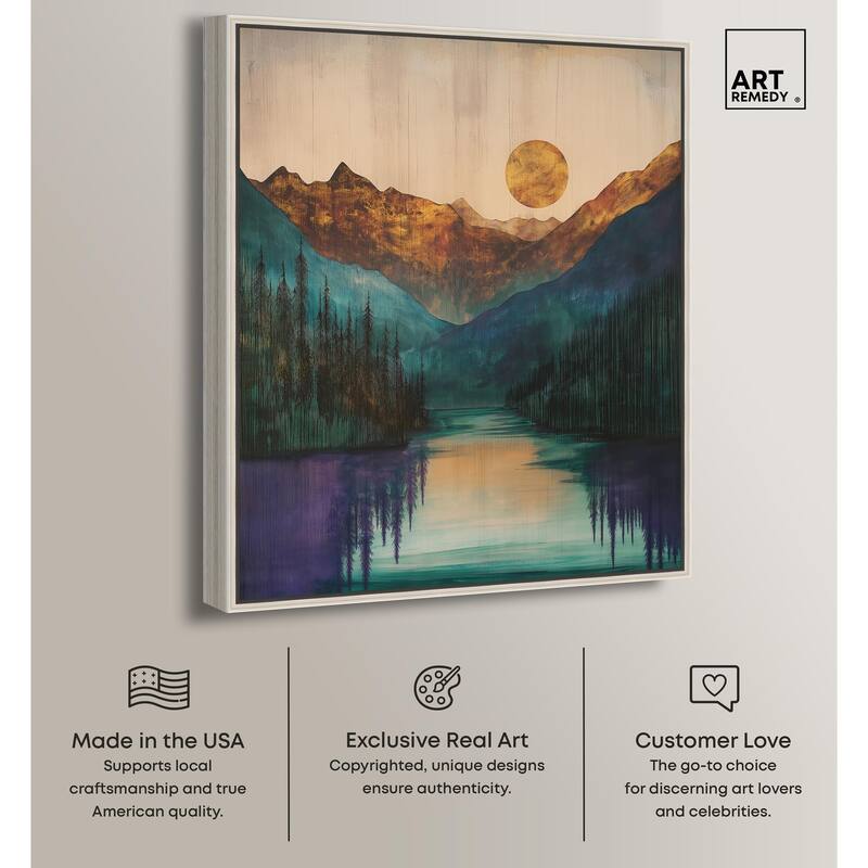 Secrets of the Lake Canvas by Art Remedy
