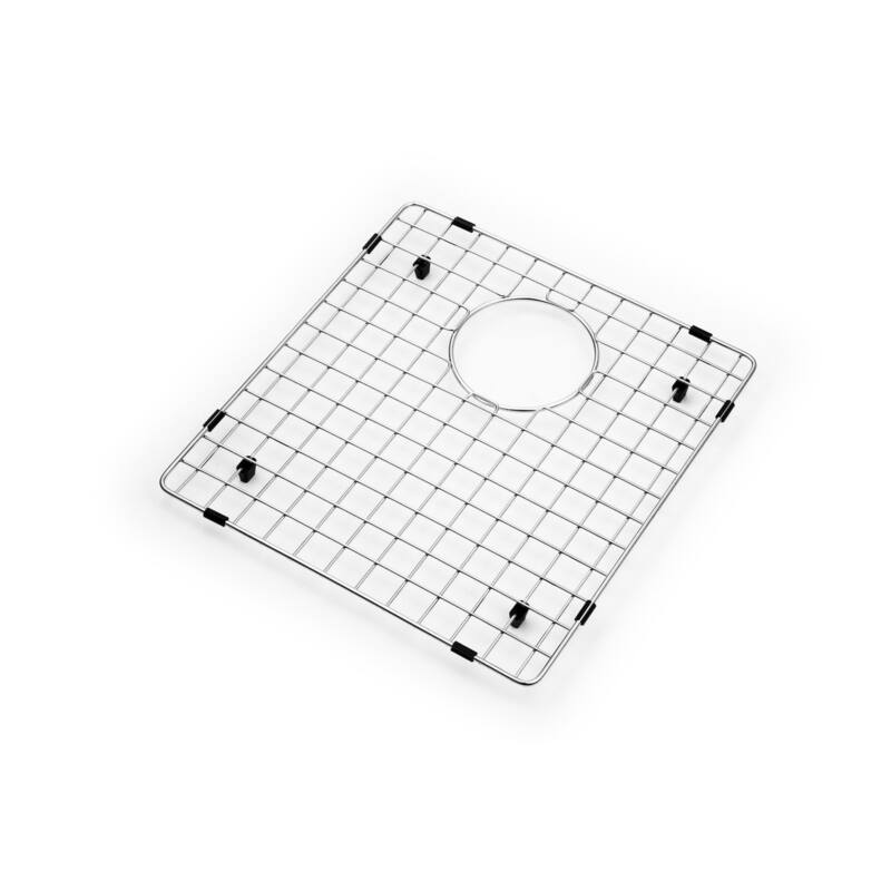 Houzer Wirecraft 15-1/2"L x 14-1/2"W Stainless Steel Kitchen Sink - Stainless Steel - Stainless Steel