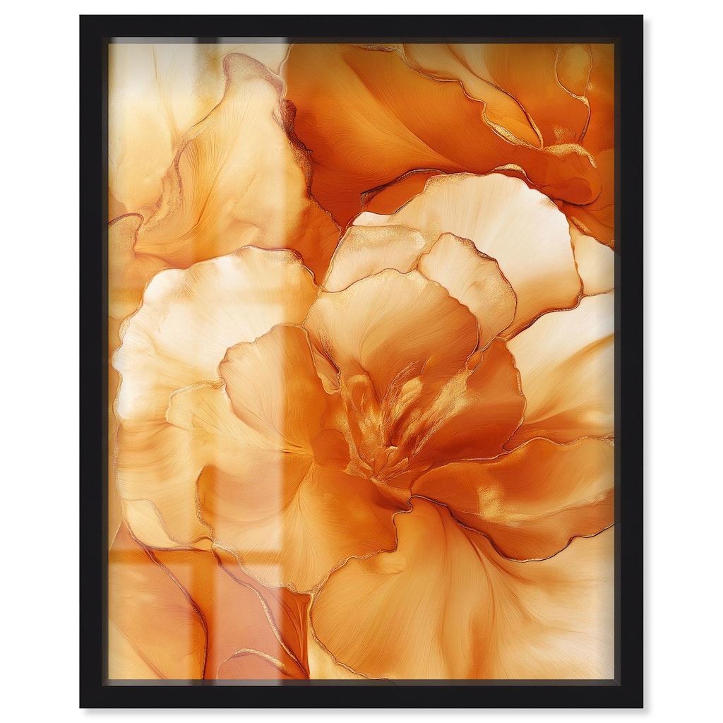 Sunlit Bloom I Shadowbox by Art Remedy