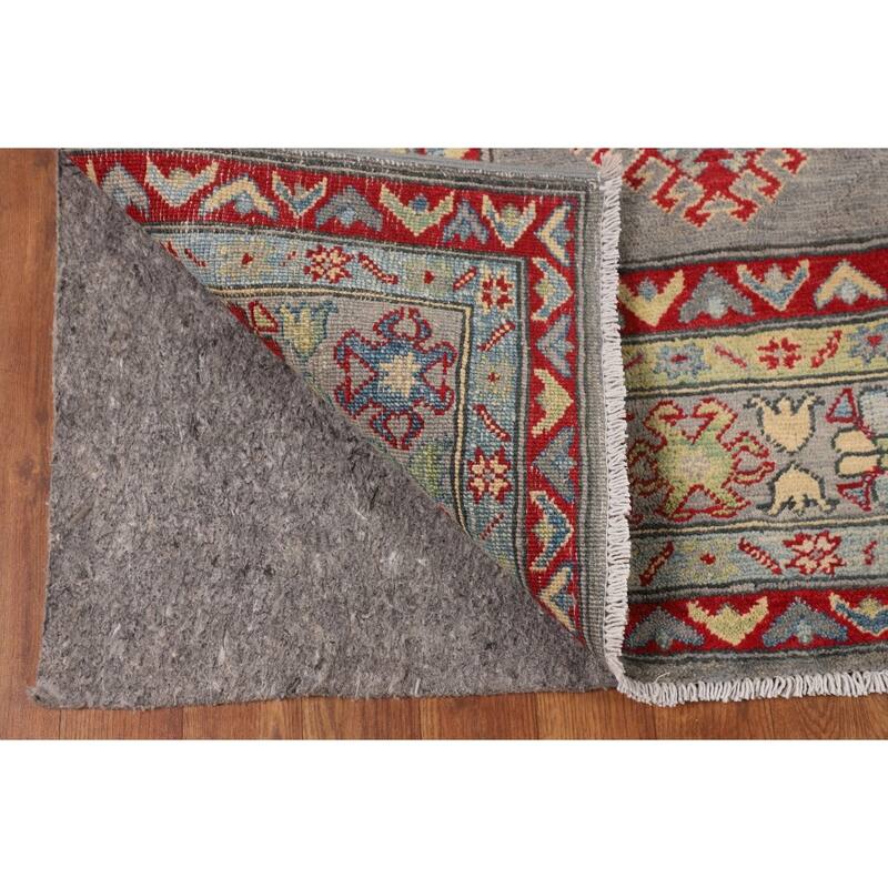 Kazak Oriental Area Rug Handmade Traditional Bedroom Wool Carpet - 6'9" x 9'9"