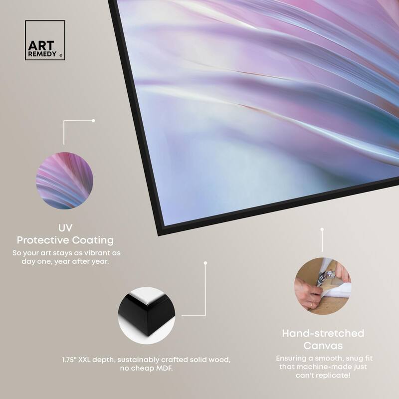 Pastel Speed II Canvas by Art Remedy