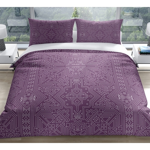 SULTANATE PURPLE Duvet Cover by Kavka Designs. Opens flyout.