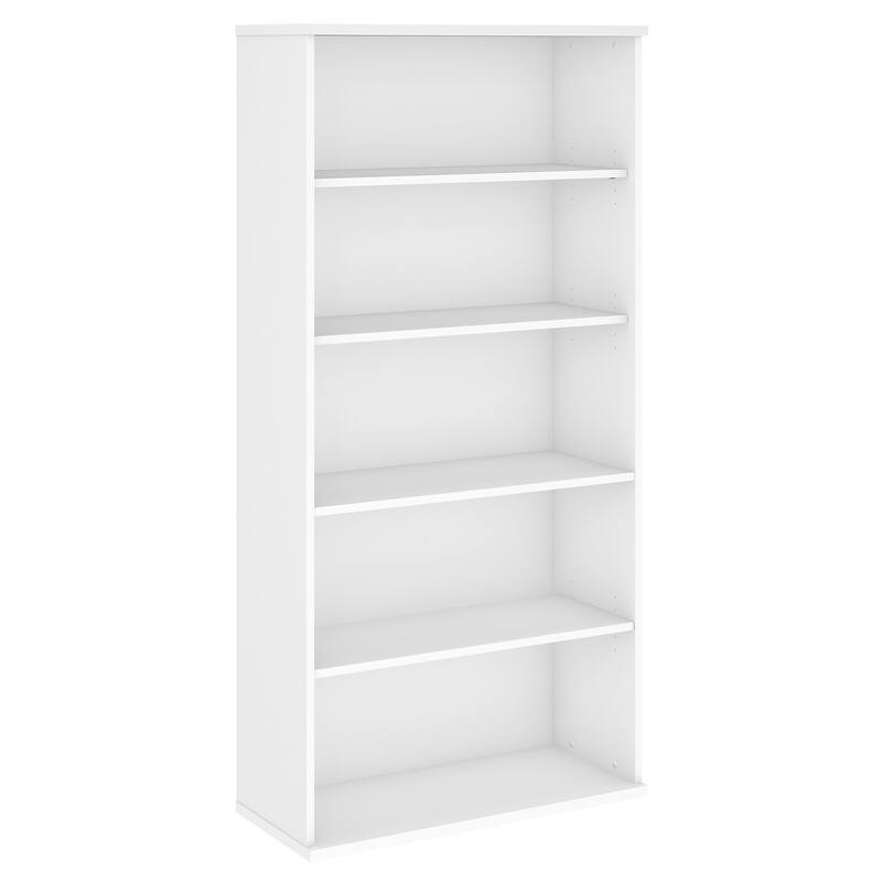 Studio C Tall 5 Shelf Bookcase Bookshelf Organizer by Bush Furniture