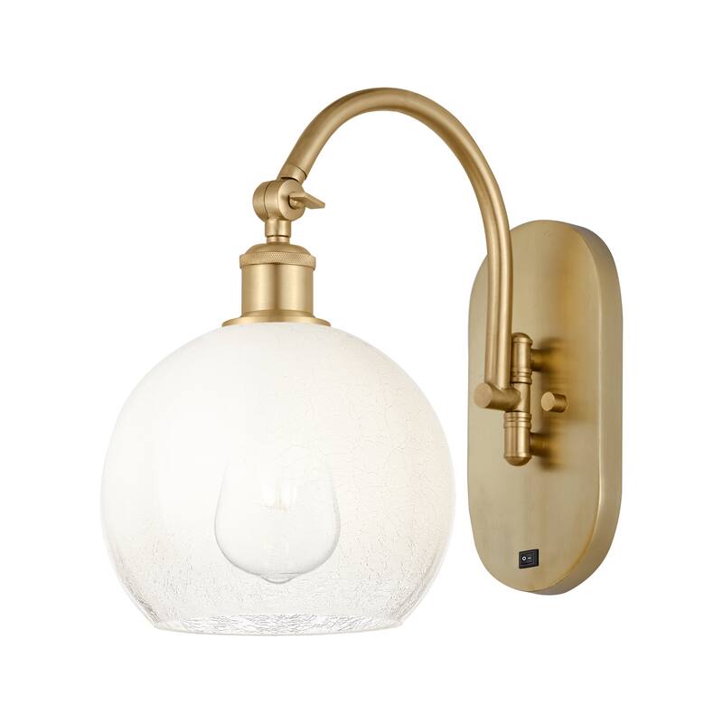 Innovations Lighting Endless Possibilities Ballston - Brookhaven Globe - 1 Light 8" Swiveling Sconce