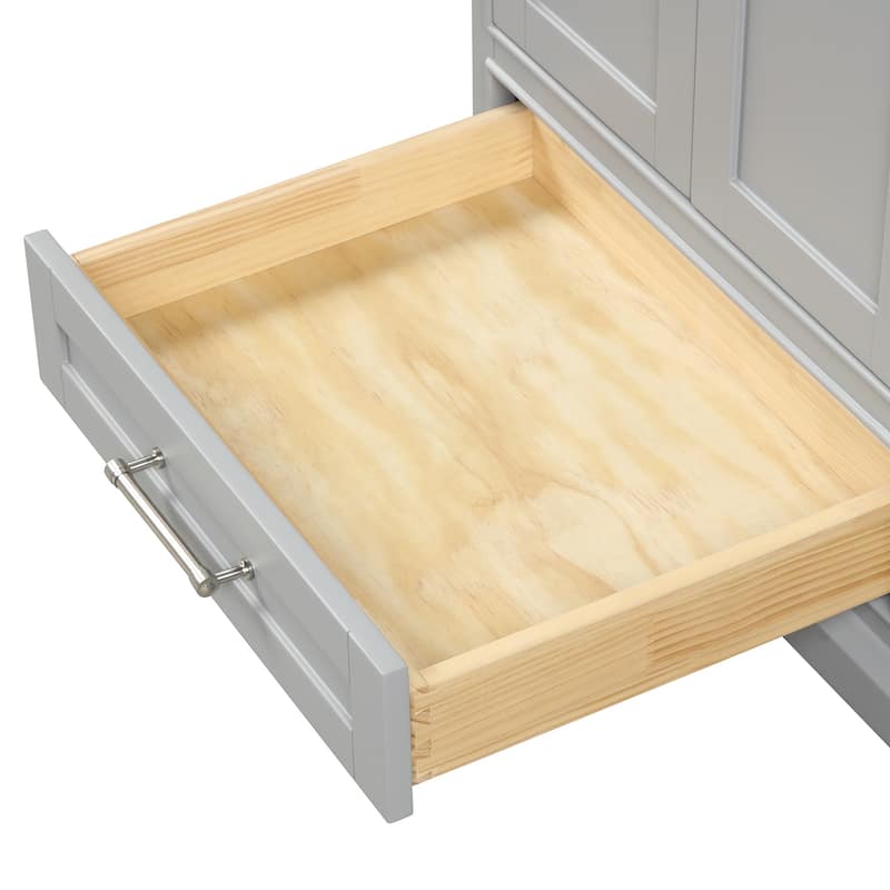 Blossom Copenhagen 36" Bathroom Vanity with Marble Top & Ceramic Sink