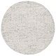 preview thumbnail 82 of 92, SAFAVIEH Handmade Abstract Yousra Checkered Wool Rug 6' Round - Light Blue/Ivory - Round