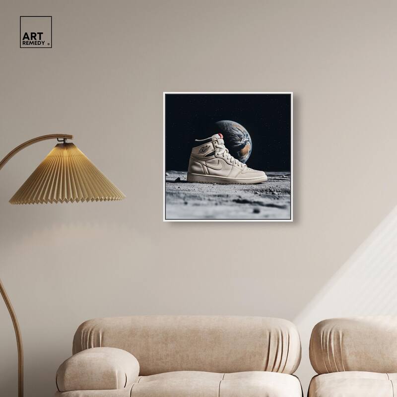 Zero-G Jordans Canvas by Art Remedy