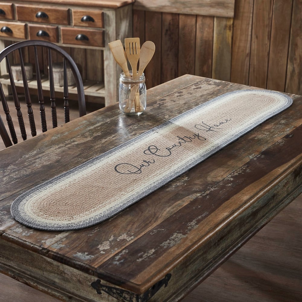 Finders Keepers Our Country Home Oval Runner