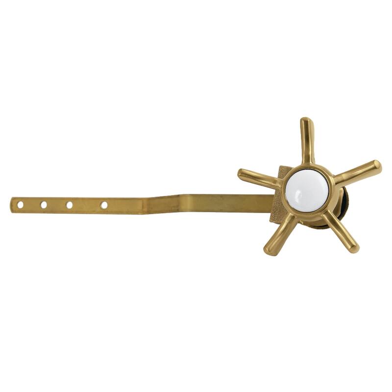 Kinston Brass Front Mount Toilet Tank Lever - Brushed Brass