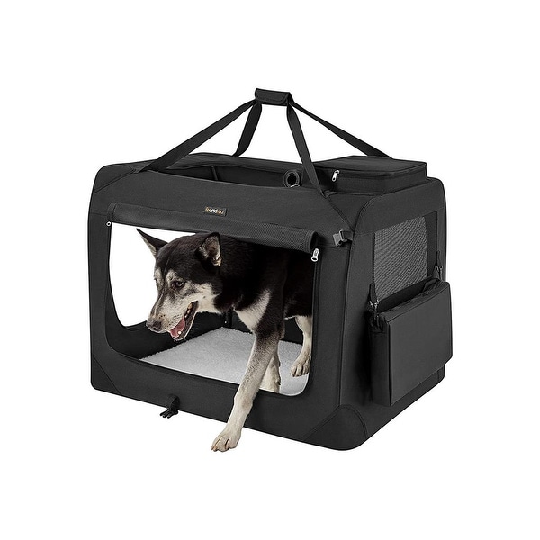 Collapsible mesh new arrivals dog crate