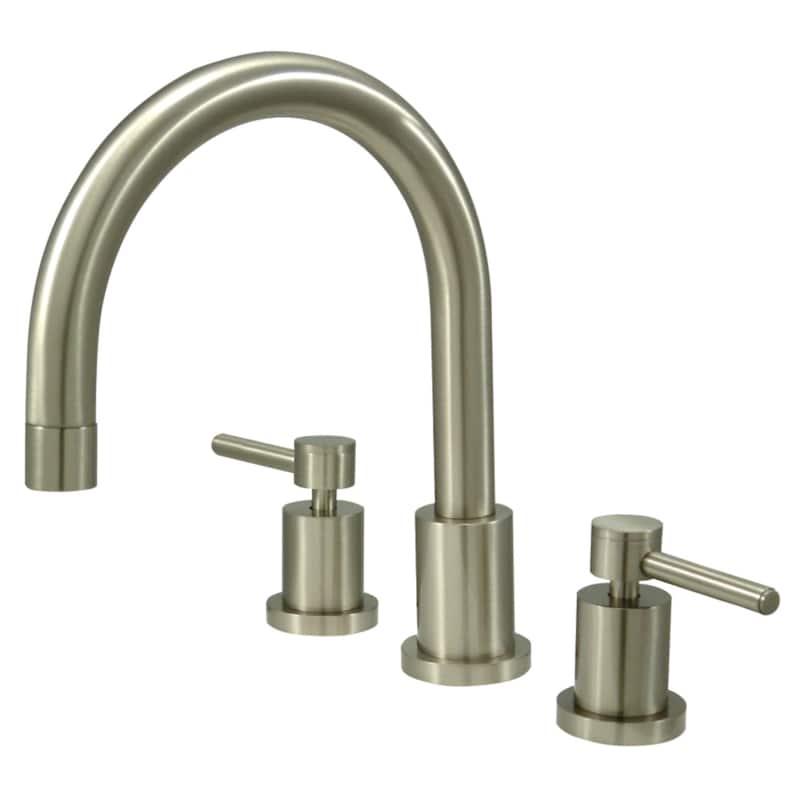 Concord 3-Hole Deck Mount Roman Tub Faucet - Brushed Nickel