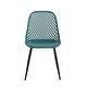 preview thumbnail 17 of 19, Porthos Home Egil Dining Chairs Set Of 2, Plastic Back, Iron Legs