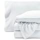preview thumbnail 18 of 49, Bare Home Polar Fleece Deep Pocket Sheet Set California King - White