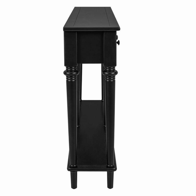 Infinitia 60" Console Table with 4 Drawers and Open Shelf