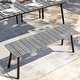 preview thumbnail 20 of 37, Outdoor 3/5/6-Piece Furniture Patio Dining Set with Rectangular Table