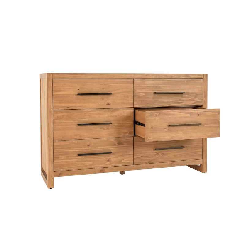 Fenmore 6-Drawer Dresser in Natural by Kosas Home