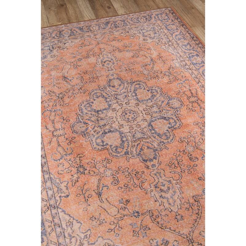 Momeni Afshar Polyester Traditional Medallion Area Rug