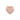 Baroque Glass Pink Heart Cocktail Plate