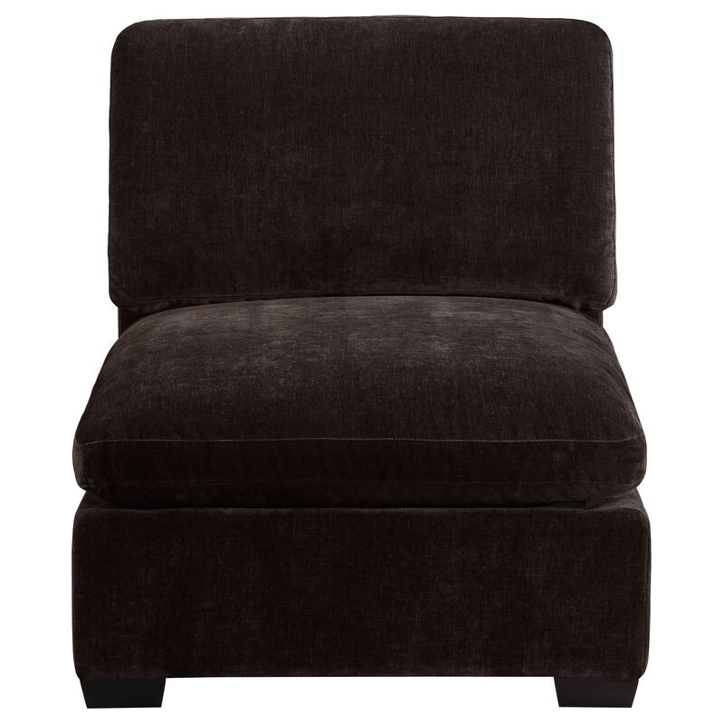 Lakeview Transitional Fabric Upholstered Armless Chair