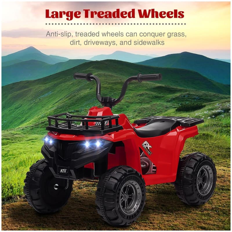 12V Kids Electric ATV Ride-On Car with Audio