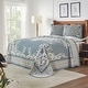 preview thumbnail 1 of 30, Cotton Blend Oversized Vintage Medallion Bedspread Set by Superior