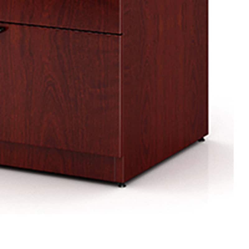 Ley 4 Drawer Lateral File Cabinet, Mahogany Red Office Storage