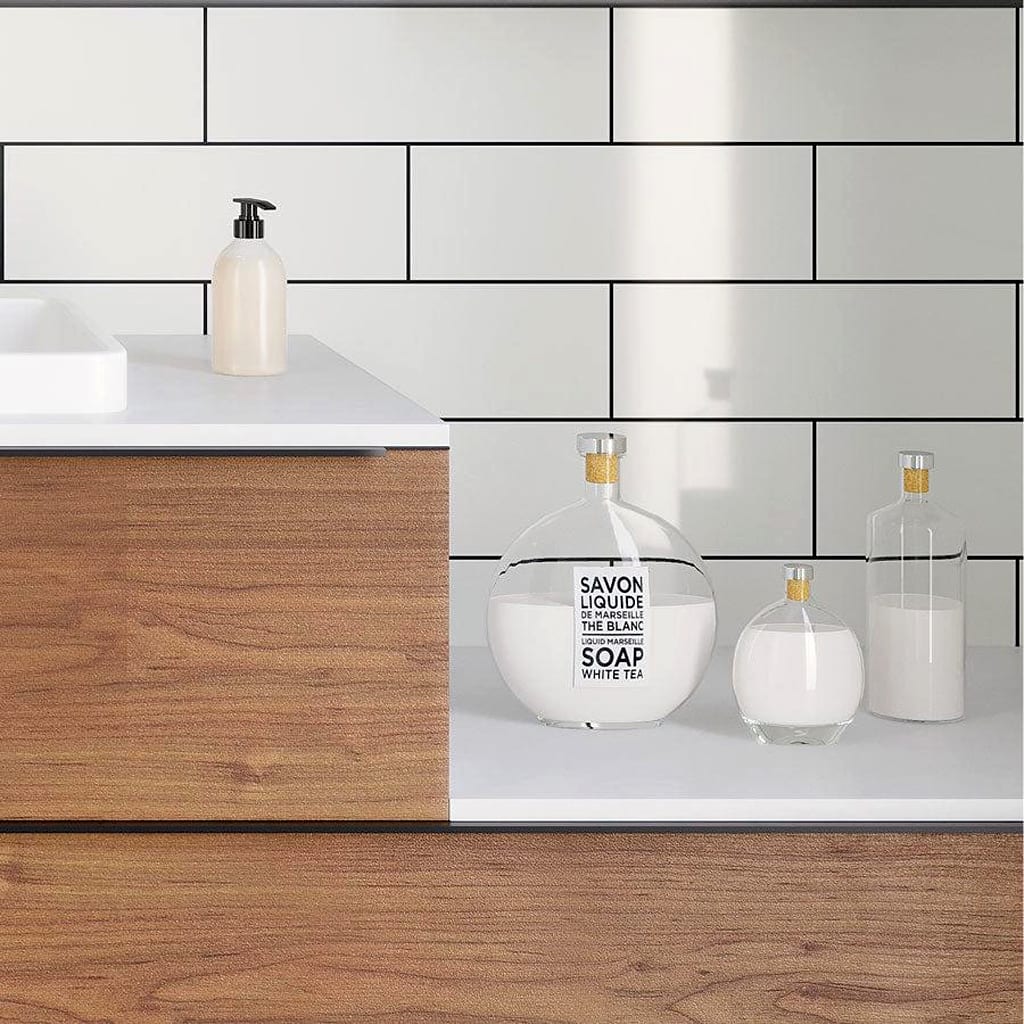 Apollo tile 4" x 12" Metro Polished White Ceramic Tile (10.4 sq ft/case) - 34 Pack
